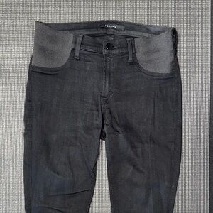 J Brand Black Maternity Jeans